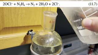 How to make Hydrazine Sulfate via the Hoffman Rearrangement of Urea [upl. by Sacram]