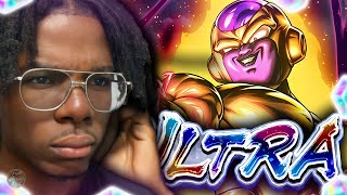 ULTRA GOLDEN FRIEZA REVEALED WHAT THE HELLL REACTION Dragon Ball Legends [upl. by Delmar136]