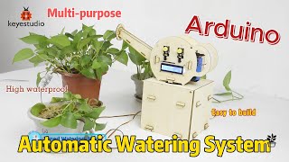 KEYESTUDIO 丨KS0344 Arduino Automatic Watering SystemCrafting Lush Gardens coding arduino kits [upl. by Salesin]