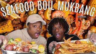 WE GOT JUMPED  SEAFOOD BOIL STORYTIMEMUKBANG [upl. by Laven]