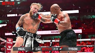 Boxing Match Breakdown Mike Tyson vs Jake Paul Full Fight Highlights  Netflix 2024 [upl. by Cannice481]