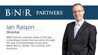 Ian Raspins Testamentary Trust Taxation Podcast [upl. by Adolphe815]