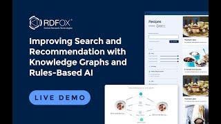 Improving Search and Recommendation with Knowledge Graphs and RulesBased AI Live Demo [upl. by Kevyn]