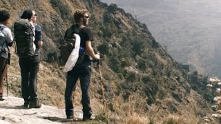 This Couple Filmed the Everest Avalanche Coming at Them [upl. by Lletnahs]