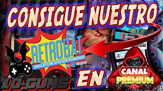 RETROBAT40210GUNS🎮PARA STEAMDECKPC WINDOWS 500G🎮CONSIGUELO EN NUESTRO CANAL 🔥PREMIUM🔥 [upl. by Acinor838]