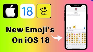 How to Get New Emoji’s On iPhone iOS 18  New Emoji’s In iOS 18 New Update [upl. by Noli31]