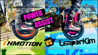 Testing Lynx’s new tricks POWER ASSIST LEAPERKIM amp INMOTION A look at how they roll side by side [upl. by Hynda]