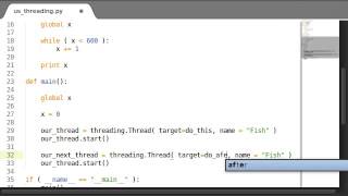 Python threading 05 Thread Join [upl. by Schertz373]