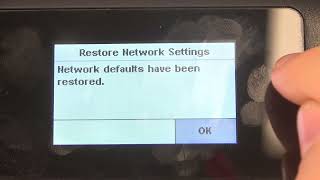 How to Reset Network Settings on HP ENVY 5010 [upl. by Ehpotsirhc]