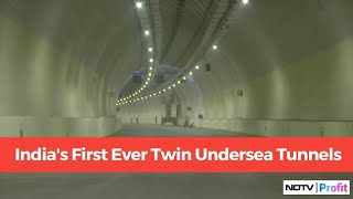 Inside Indias First Ever Twin Undersea Tunnels  Mumbai Coastal Road Project [upl. by Wojcik828]