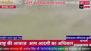 नदी से निकले मगरमच्चों का आतंक ग्रामवासी खौफ में रेस्कयू टीम पहुंचने का अंदेशा [upl. by Trill]