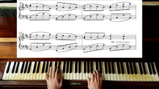 Pachelbel Canon in D Major  Piano Tutorial plus Sheet [upl. by Auhso]