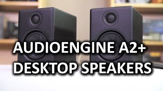 Audioengine A2 Desktop Speaker Review [upl. by Anidene]