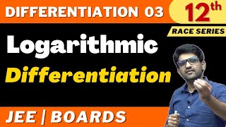 Differentiation 03  Logarithmic Differentiation  Class 12  Aman Sir Maths  Bhannat Maths [upl. by Ltsyrk]