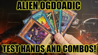 HOW TO PLAY A ALIEN OGDOADIC DECK TEST HANDS AND COMBOS OCTOBER 2021 YUGIOH [upl. by Eidassac]