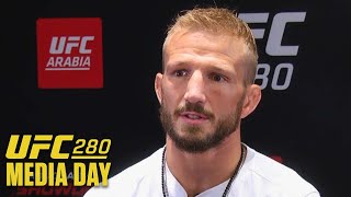 TJ Dillashaw says he’s seen Aljamain Sterling’s quit button  UFC 280  ESPN MMA [upl. by Namaan]