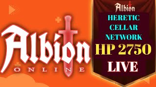 HERETIC CELLAR NETWORK albionlive ALBION ONLINE HP 2750 albiononline [upl. by Dunston71]