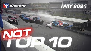 iRacing NOT Top 10 Highlights  May 2024 [upl. by Reg948]