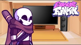 Friday Night Funkin React Ink Sans Mod  XEvent Mod  Underverse  •TheRanitor• [upl. by Esilehs246]