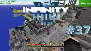 Ghast Tear Farm Upgrade  Minecraft FTB Infinity Evolved Skyblock 37 [upl. by Enaasiali]