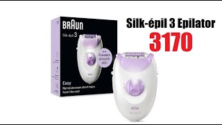 Braun Silk Epil 3 Legs amp Arms Epilator  3170 price in Pakistan 2025  how to use [upl. by Nolte428]