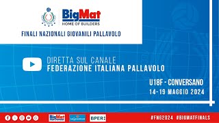 🔴BIGMAT FINALI NAZIONALI GIOVANILI U18F n°gara 55  SAVINO DEL BENE V vs VOLLEY BERGAMO 1991 [upl. by Aleek]