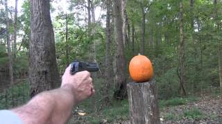 Pumpkin Carving With a Desert Eagle [upl. by Nylad]