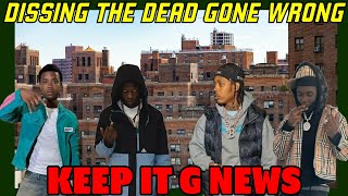 SHA EK CREW CHASED BEAT NYC DRILL RAPPER FOR DISSING DEAD HOMIES [upl. by Nennahs]