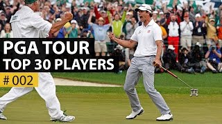 Top 30 PGA Tour Players To Watch In 2016  Slow Motion  Part 2 [upl. by Sucramal]