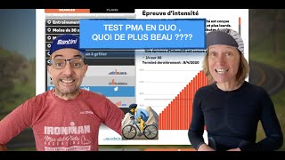 TEST PMAFTP Duo cest le moment de faire péter les watts et de vous présenter la saison triathlon [upl. by Enitsed]