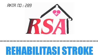 RSA Terapi Stroke sedang live sekarang Cara penguatan kaki yang lemah [upl. by Massarelli88]