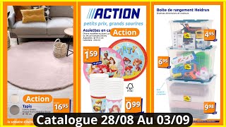 Nouveau Catalogue Action De Cette Semaine 2808 Au 030924 Arrivage Et Bon Plan Action France 1 [upl. by Esorbma]