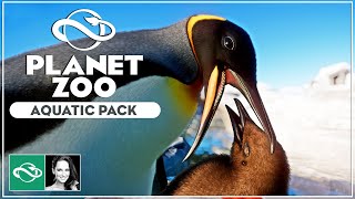 ▶ Planet Zoo Aquatic Pack amp Free Update 14  Overview  Review  DLC [upl. by Lleihsad]