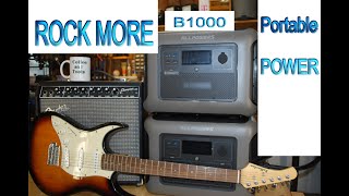 B1000 ALLPOWERS adds more storage to power station R1500 by Coffee and tools Ep 469 [upl. by Neroc]