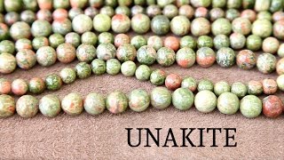 Unakite Stone Meaning and Properties [upl. by Glialentn497]