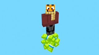 Minecraft ONE BLOCK aber aus GELD [upl. by Denni]