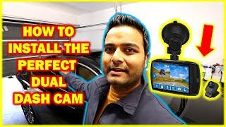 HOW TO Install a Front and Rear Dash Cam Complete Guide [upl. by Annaerb]