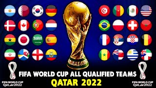 FIFA World Cup 2022 All Qualified Teams [upl. by Esmond]