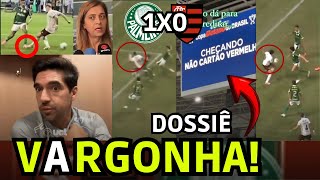 O DOSSIE DO APITO em PALMEIRAS X FLAMENGO [upl. by Atir687]