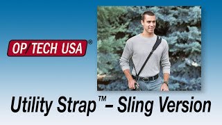 Utility Strap™–Sling  OPTECH USA [upl. by Busby]