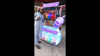 Nowadays this juice style is very popular in PAKISTAN 🇵🇰 [upl. by Klapp166]