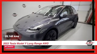 2023 Tesla Model Y Long Range AWD  Fredericton  Used Electric SUV  Preowned Vehicles for Sale [upl. by Selrahc63]