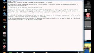 Tutorial  Ripristinare Visualizzatore Eventi di Windows [upl. by Naujled127]