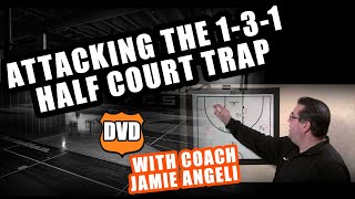 Attacking The 131 Half Court Trap with Jamie Angeli  Basketball iPhone iPod App [upl. by Concha351]