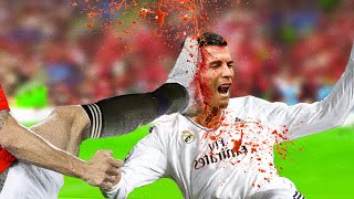 15 Most BRUTAL Fouls in Football [upl. by Silbahc]