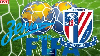 Zenit St Petersburg vs Shanghai International Club Friendly Soccer Live Game Cast amp Chat [upl. by Atterol]