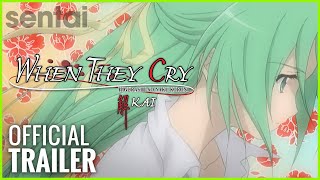 When They Cry Kai Official Trailer [upl. by Enyahs]