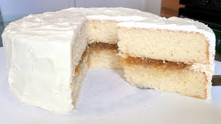 How to make White cake with Pineapple preserve filling [upl. by Shornick]