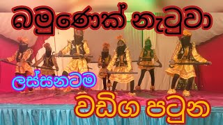 වඩිග පටුන නැටුම wadiga patuna dance පහතරට නර්තන sri lankan traditional dance [upl. by Notned]