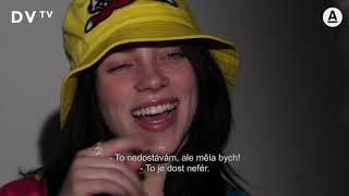 Billie Eilish v DVTV Na rozhovor ve kterém radila i maminka vzpomíná Emma Smetana [upl. by Bulley597]